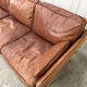 1980 leather cowhide sofa