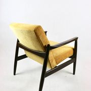 Fauteuil jaune GFM-64 attribué à Edmund Homa, 1970