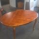 Louis XV extendable table + 6 chairs