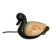 Zoomorphic duck glass paste lamp