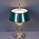 Lampe bouillotte en laiton, style Empire – fin XIXe