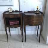 Pair of Louis XV-style bedside tables