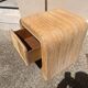 Vintage rattan bedside table from the 70s/80s