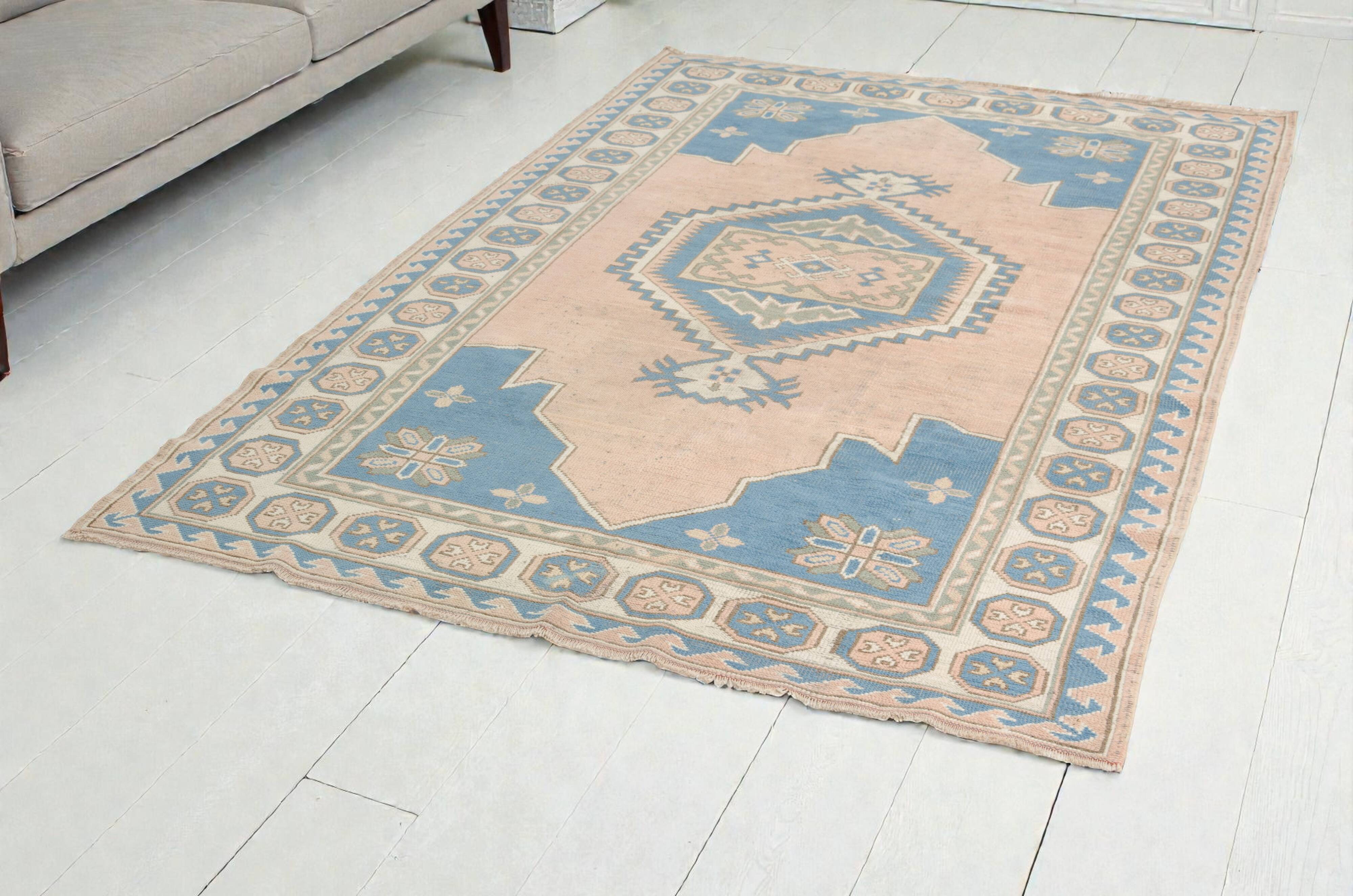 Geometric Anatolian Home Living Rug-3431