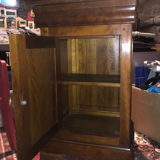 Solid wooden bedside