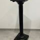 Nineteenth century black wooden fifth wheel column Napoleon III