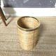1970 Rattan basket Gabriella Crespi style
