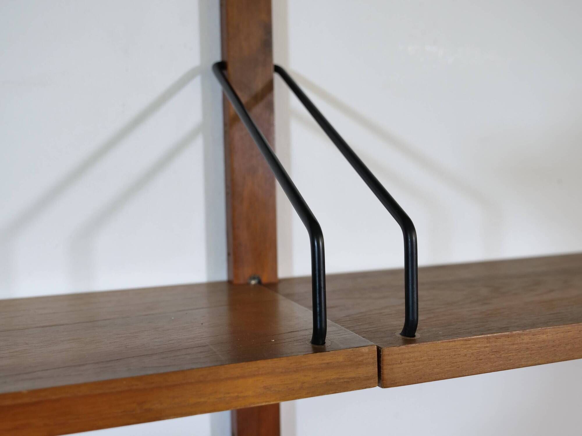 Shelving System in Teak by Poul Cadovius, Royal Model, Set of 25, 1960s