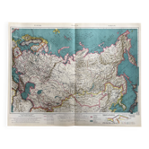 Old USSR map — Trade flows & Geography | Siberia, East Asia