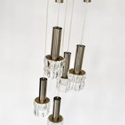 Vintage 70s waterfall chandelier