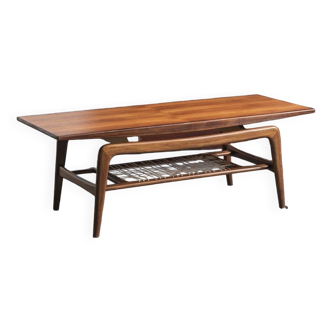 Table basse de Samcom, design danois, années 1960