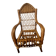Children's rattan armchair