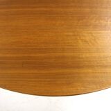 Scandinavian walnut dining table, Sweden, 1960s
