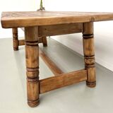 Pine dining table, DLG Georges Robert