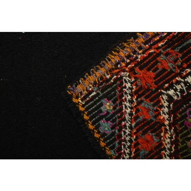1970s Turkish Oushak Handmade Wool Cotton Brown Runner Rug 50x268