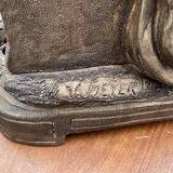 Meyer – Antique terracotta sculpture – Winged putto