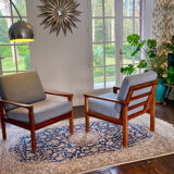 Scandinavian living room set in solid teak – Komfort, Denmark, year