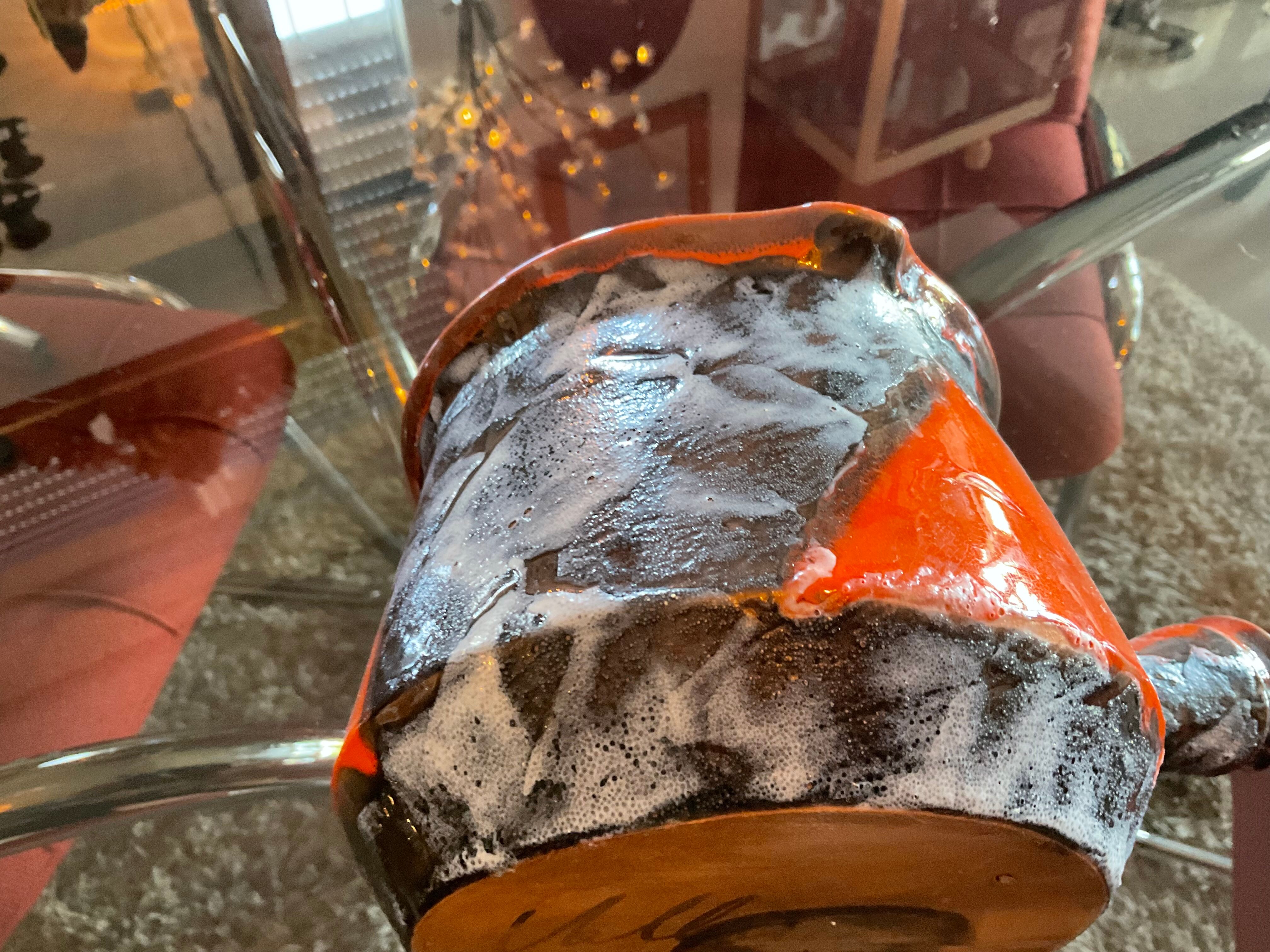 Cassolette pourer . Vallauris ;vintage