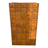 Industrial wooden drawer cabinet