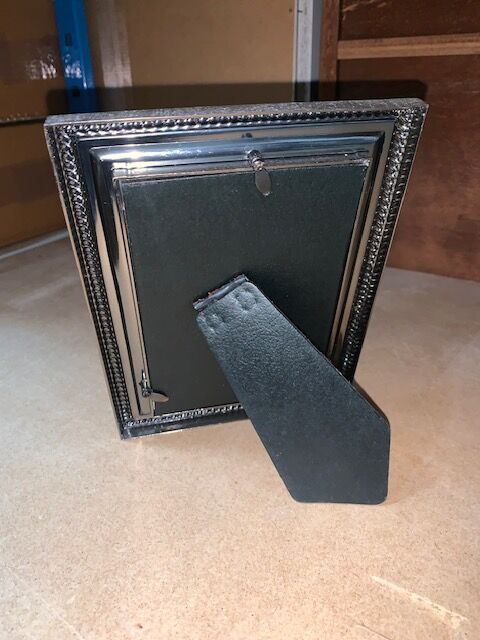 Silver Brass Photo Frame