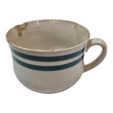 K&G Lunéville cup, vintage earthenware