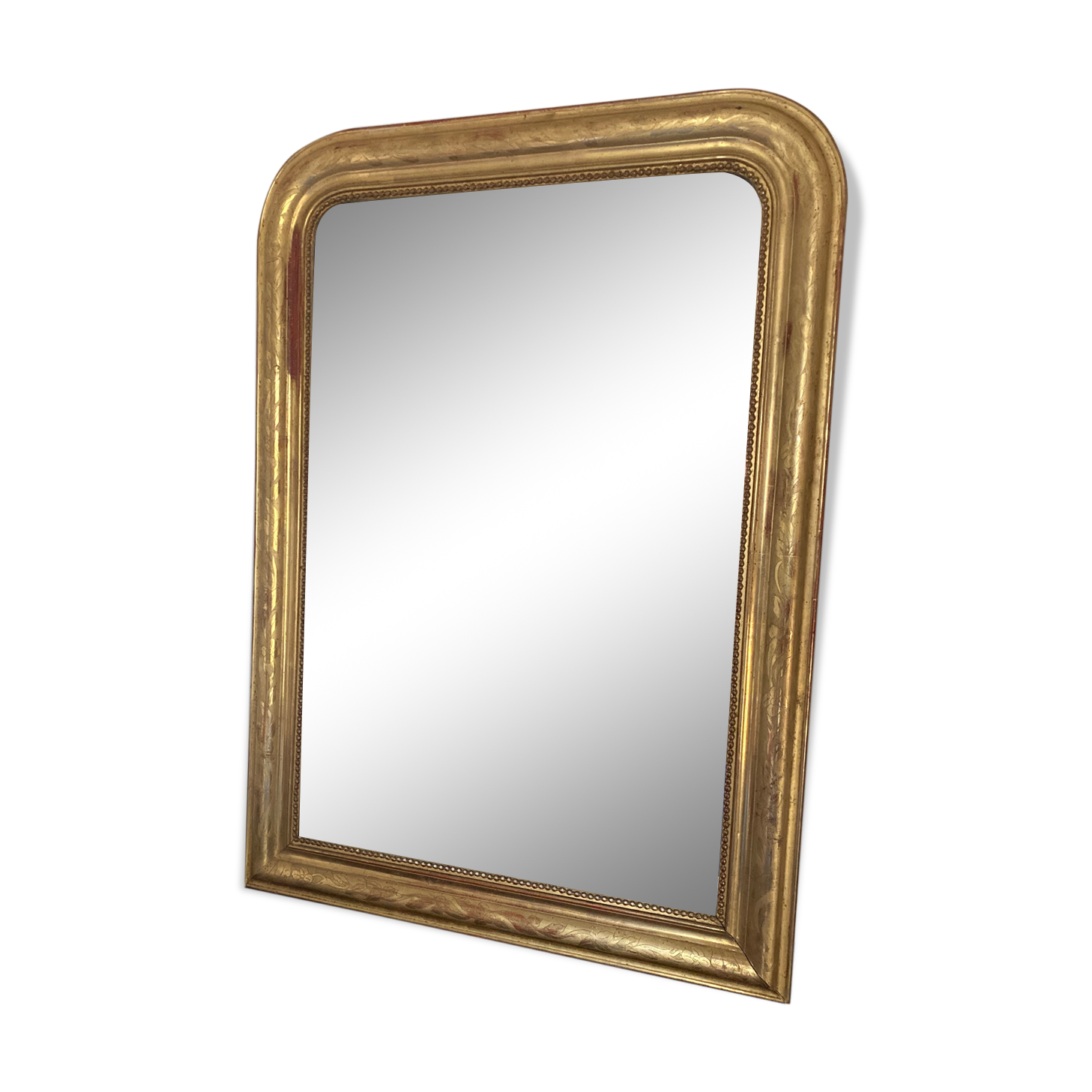 Mirror louis Philippe dore 110x90