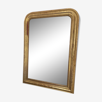 Mirror louis Philippe dore 110x90