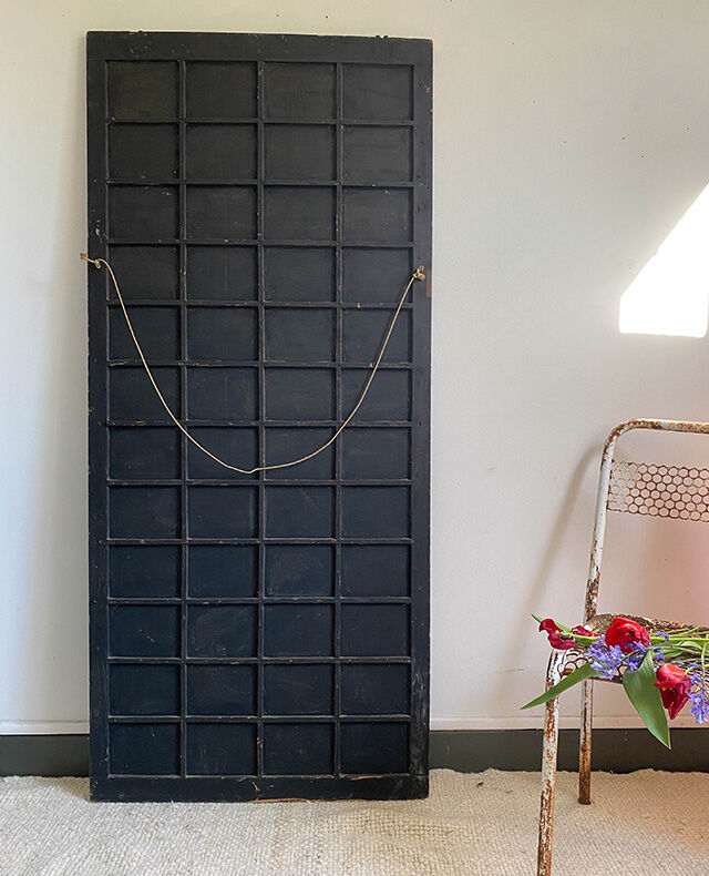 Oil painting on wood