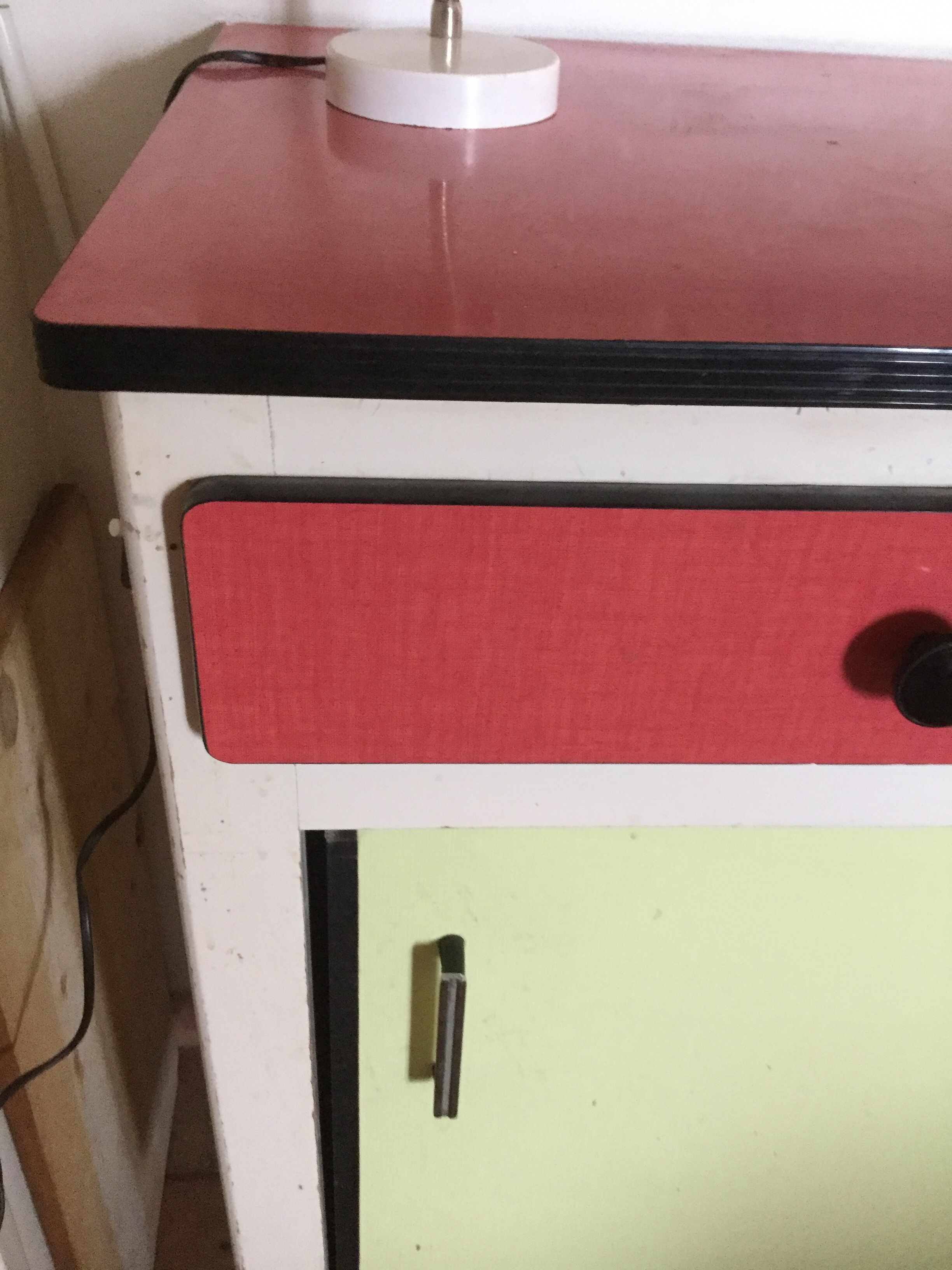 Formica sideboard in the 1960s