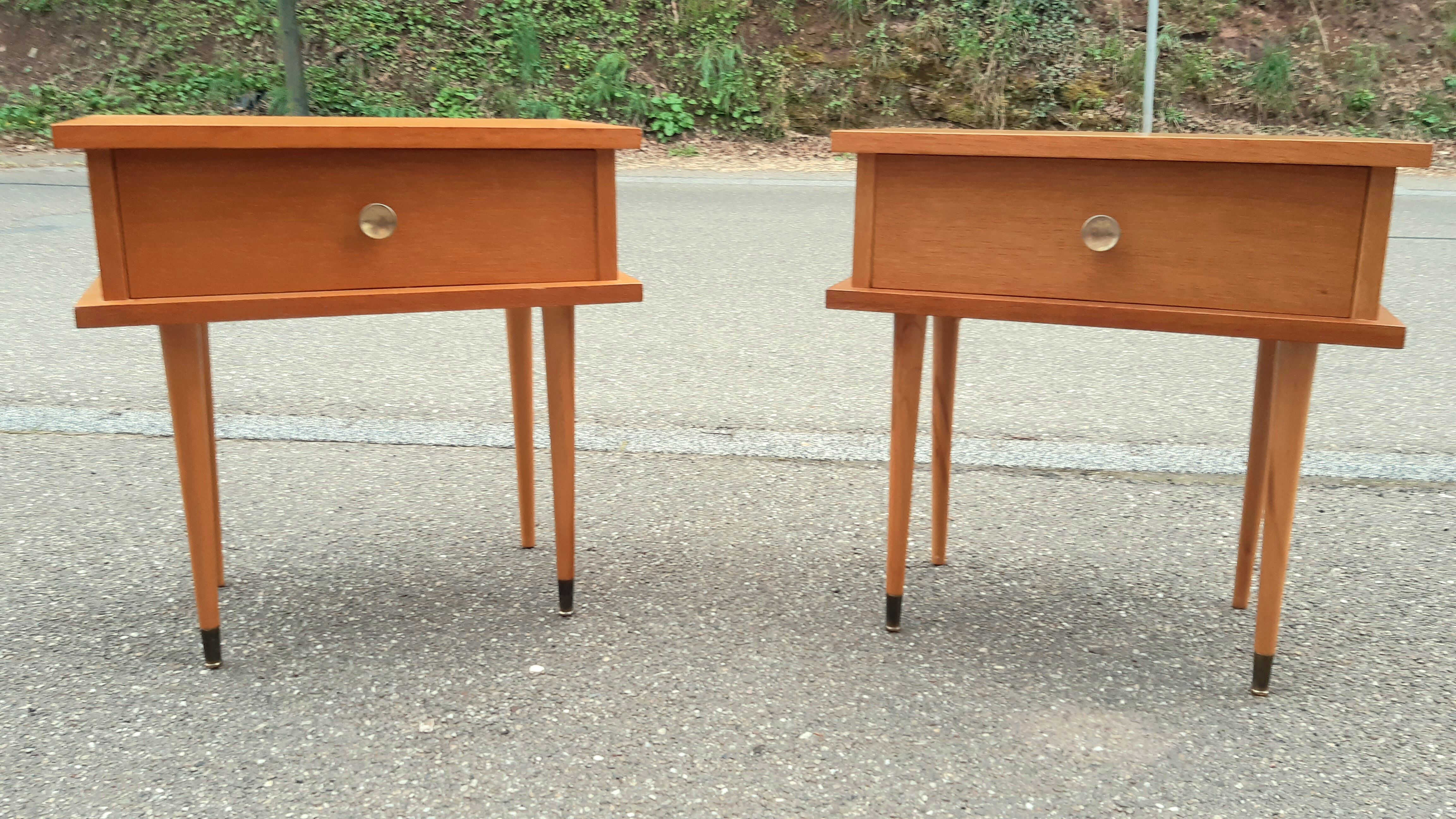 Chevets années 60, set de 2