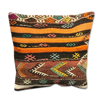 Vintage boho natural cushion 40x40cm