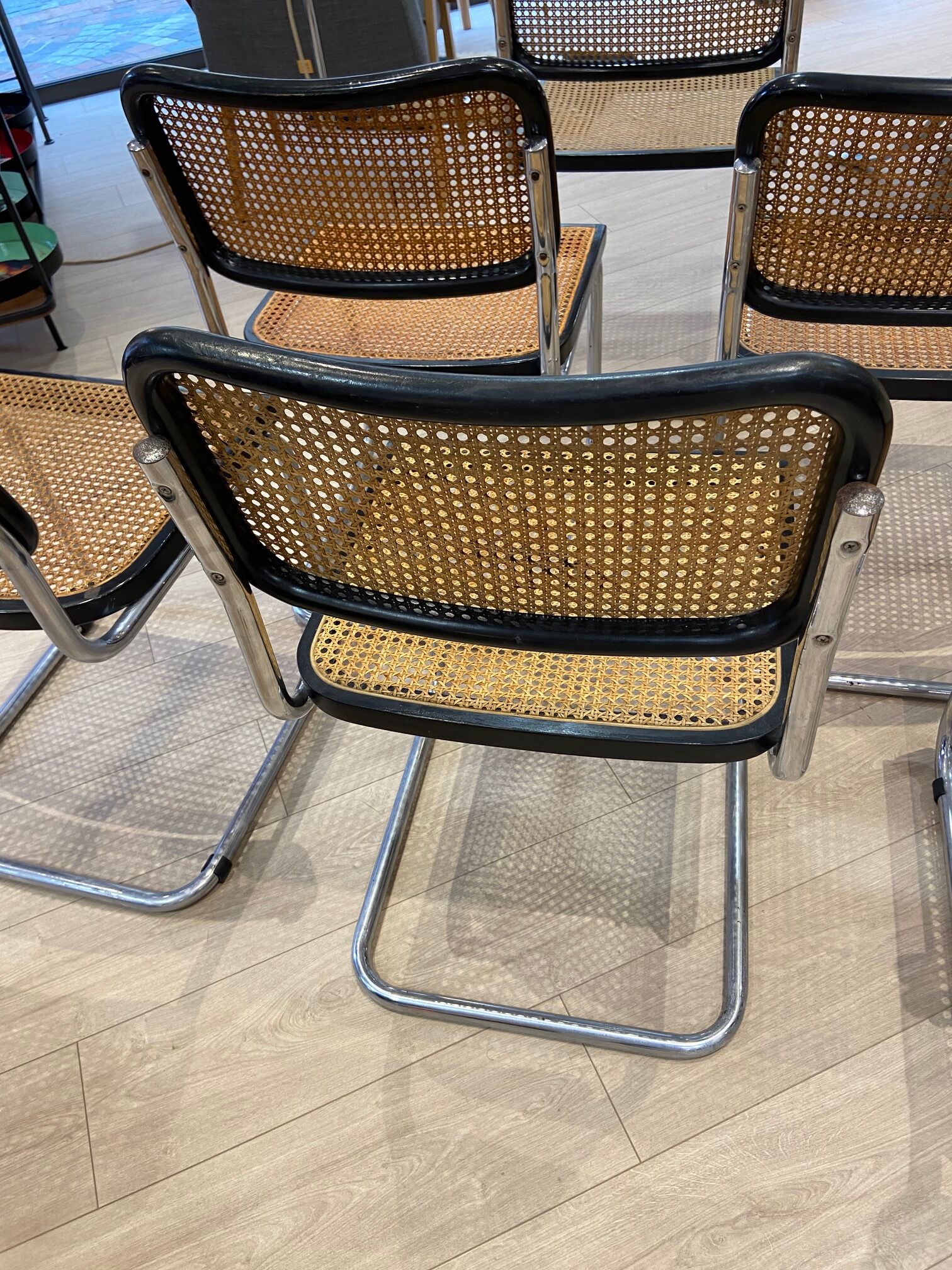 6 Marcel Breuer chairs