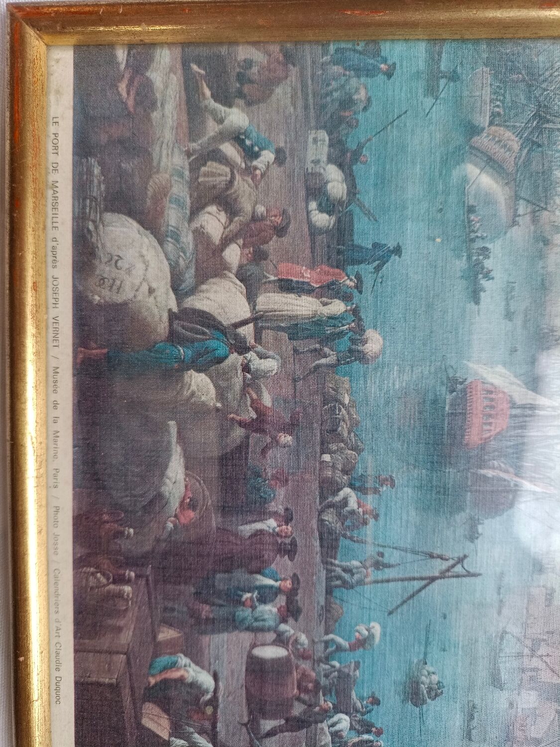 Port of Marseille painting