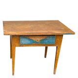 Tableau allmoge suédoise, XIXe siècle, peinture d'origine