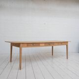 Large 1950s farmhouse table
