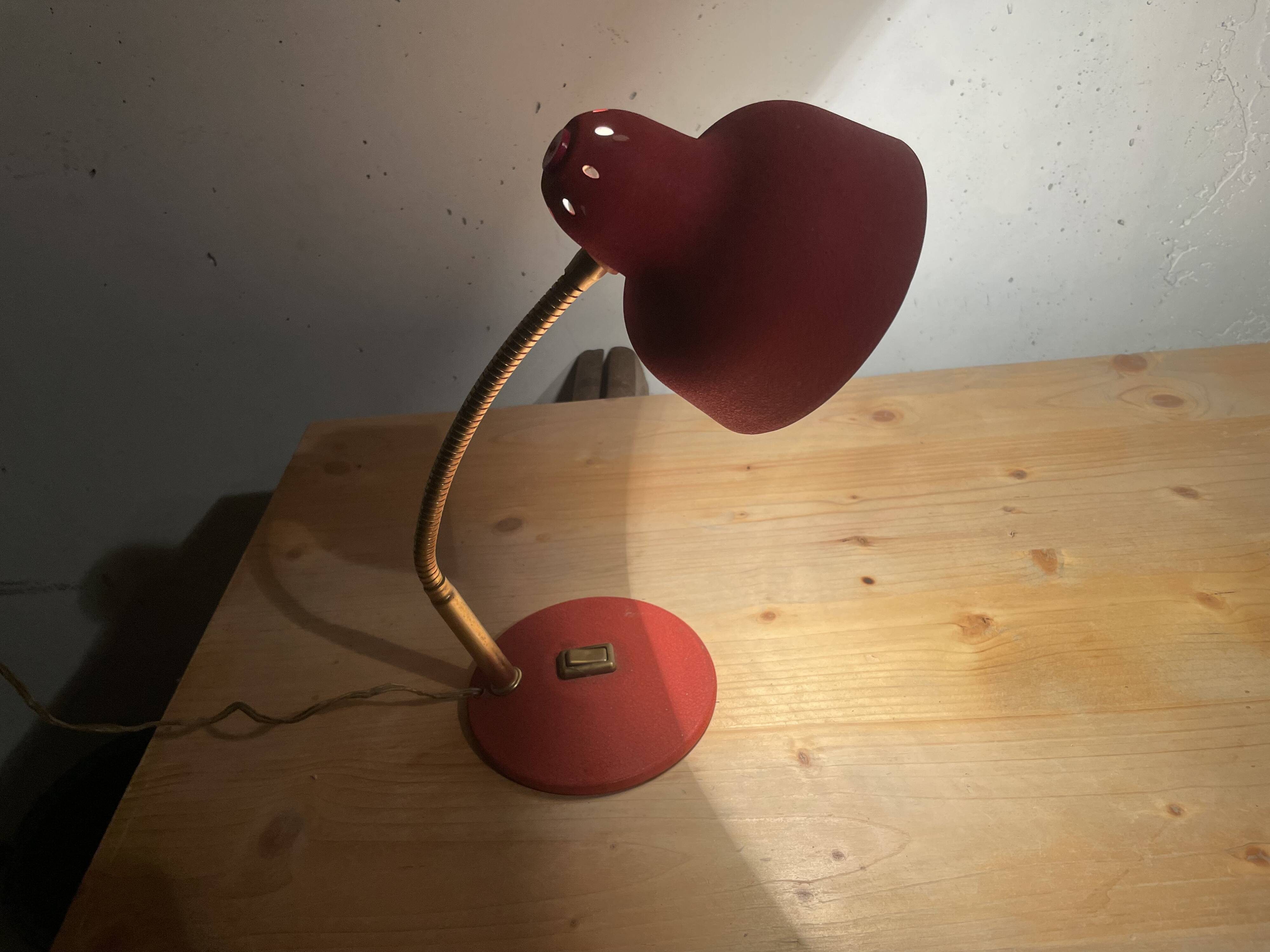 Lampe de bureau années 60