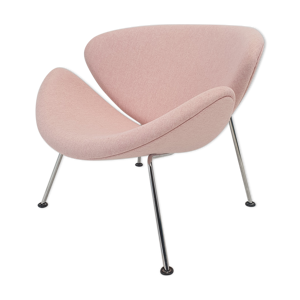 Chaise orange slice par - pierre