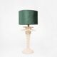 Vintage ceramic palm tree lamp, 1970s
