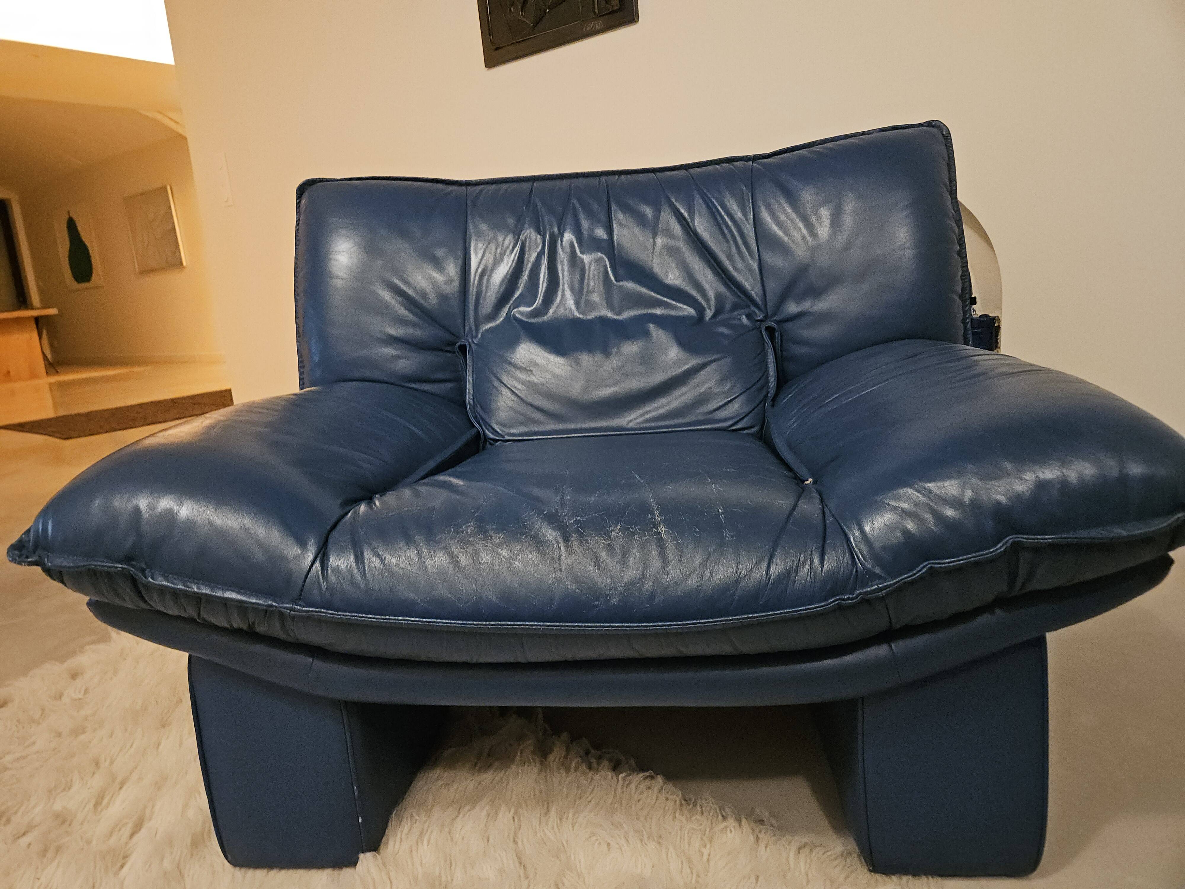Paire de fauteuils, Nicoletti Salotti, 1980, Italie
