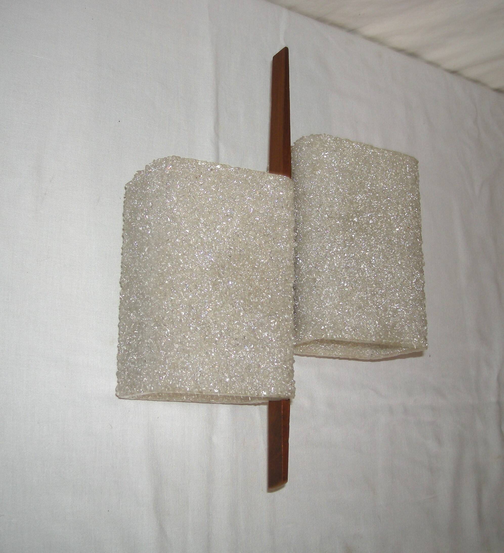 1960s Scandinavian style double wall light