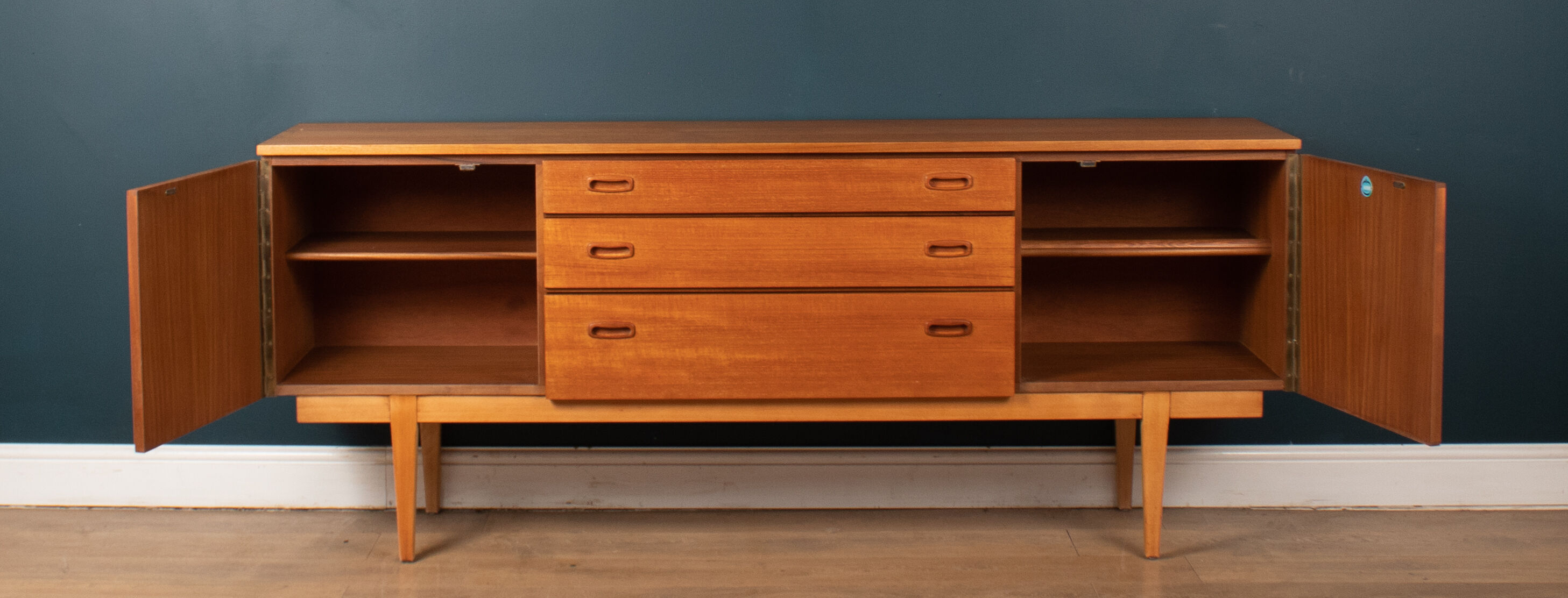 Retro Teak 1960s Sideboard By Nathan