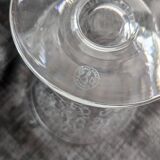 Art deco crystal vase by Baccarat, Michelangelo model