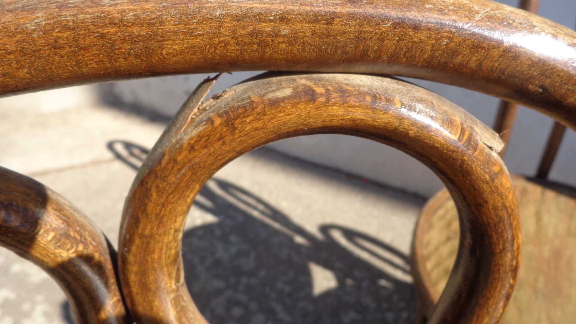 Set of 14 bistro chairs