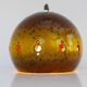 Lampe pendante émaillée vintage attribuée à Hustadt Leuchten des années 1970