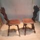 Pair of stool chairs