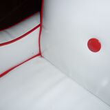 Leather-like children's club chair