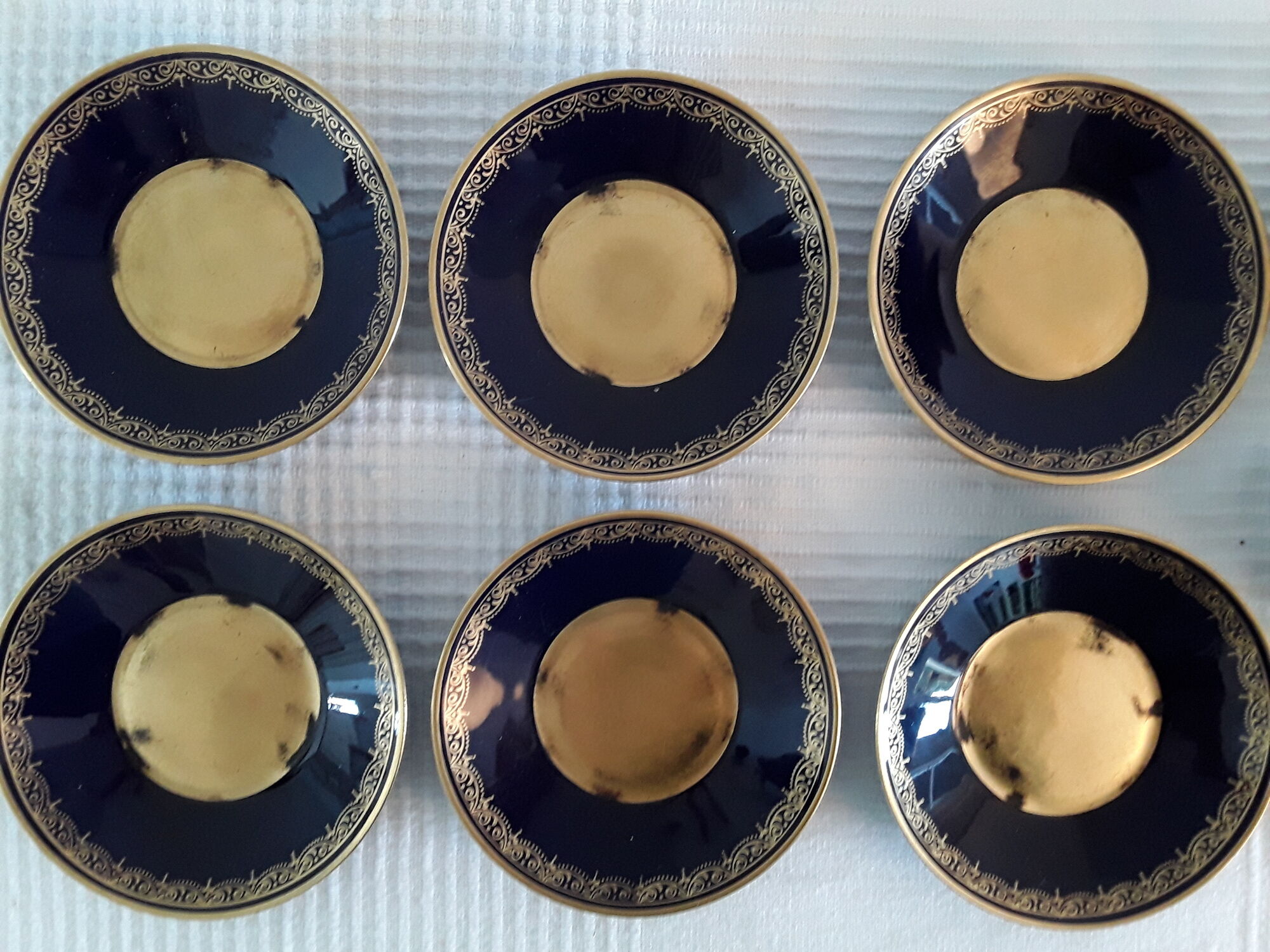 Coffee cups,  Reflection of Europe, Limoges, France