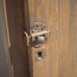 Antique 1-door cabinet, wooden storage cabinet, jam maker, cabinet, small cabinet, interior decor