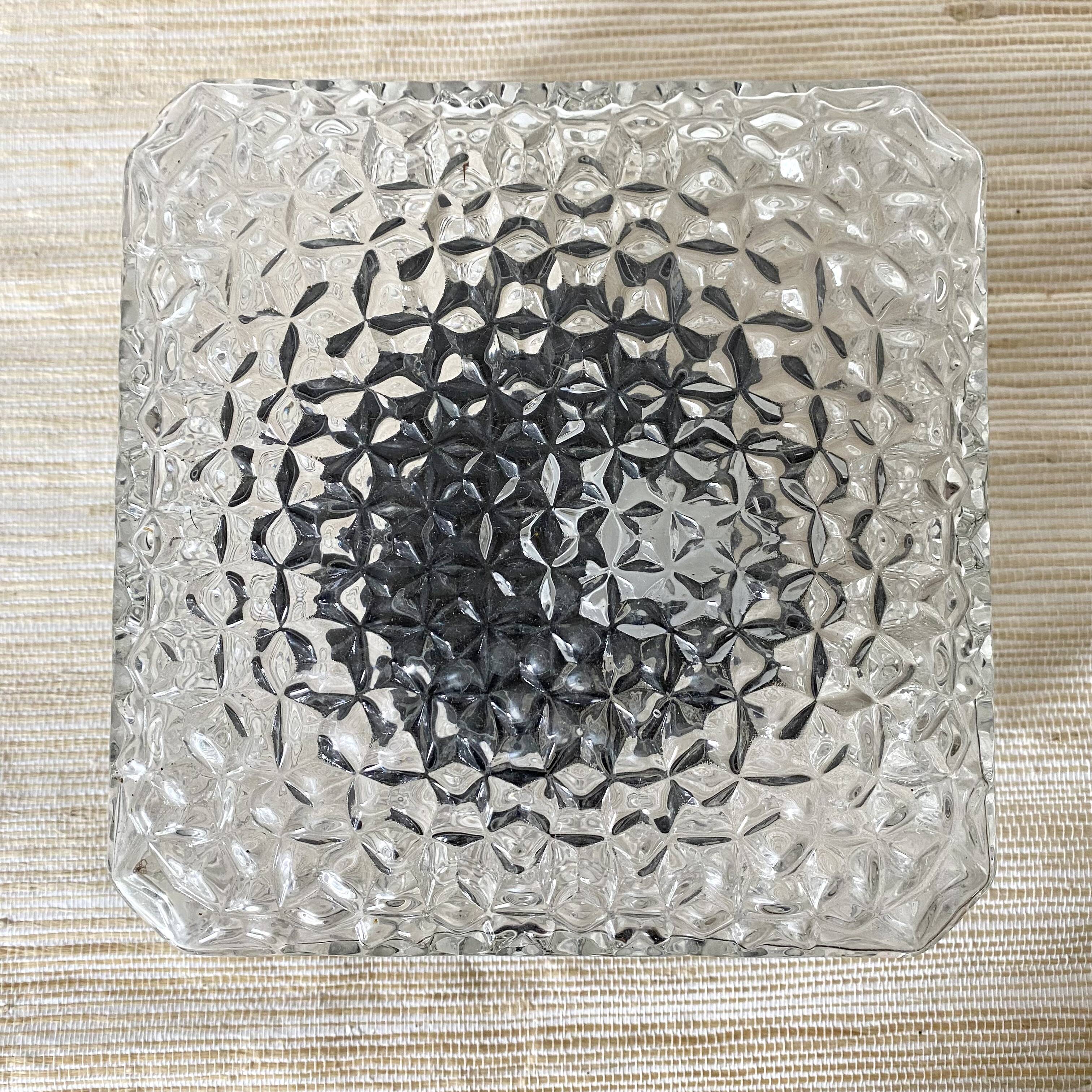 Vintage square ceiling light