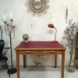 Flat office administration patina 1950 oak